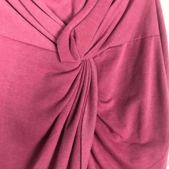 Socialite Twist Front Washed Skirt-XL - Picture 3 of 4